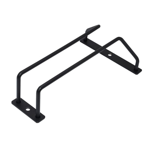 Zoohot durable metal wine glass rack with metal construction for longevity.