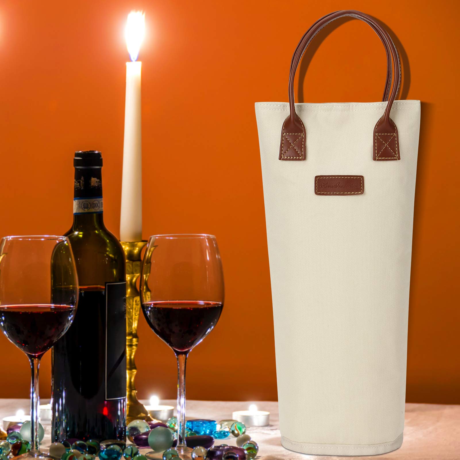 ZORMY wine tote durable 600D polyester shell for daily use.