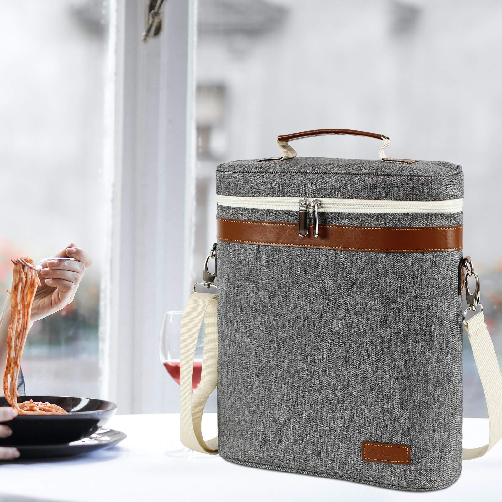 ZORMY tote gift-ready, ideal for wine lovers