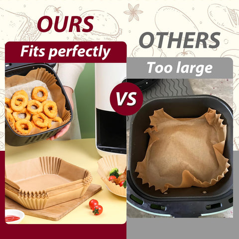 ZOWVAAM Instant Vortex 2qt liner ensures clean air fryer after cooking.
