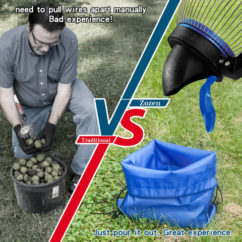 Zozen Nut Gatherer storage bag and gift packaging for easy gifting and storage
