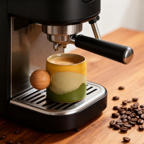 ZPGXLRZ ceramic espresso cup 70ml pairs with morning rituals.