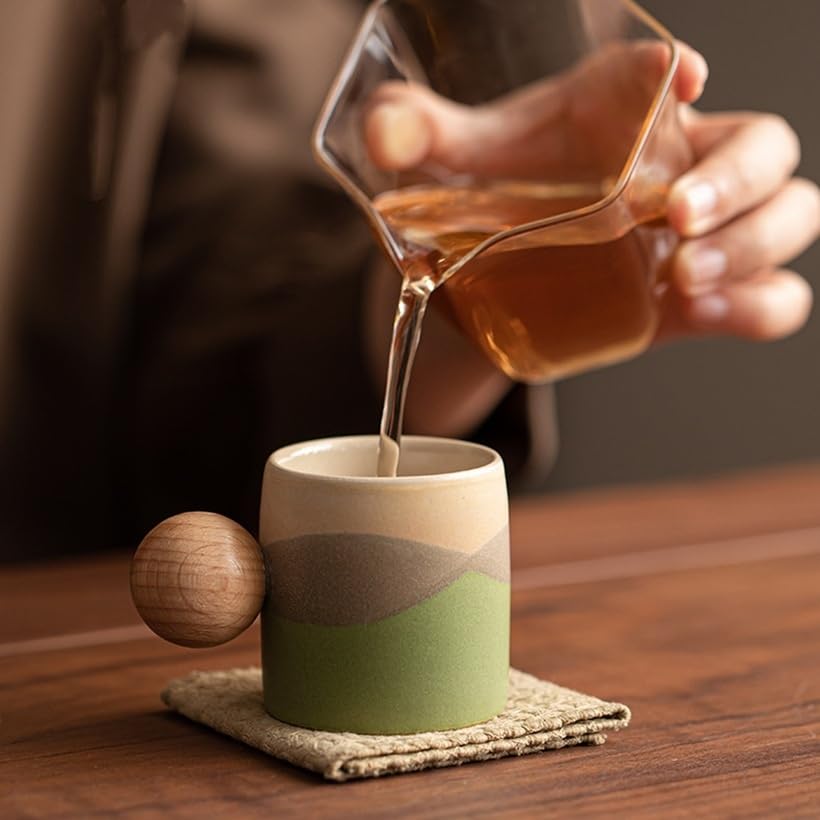 ZPGXLRZ four earthy gradient colors elevate table setting.