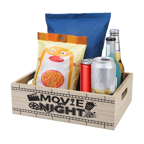 ZQUDBF cinema-inspired design tray adds festive theater room decor
