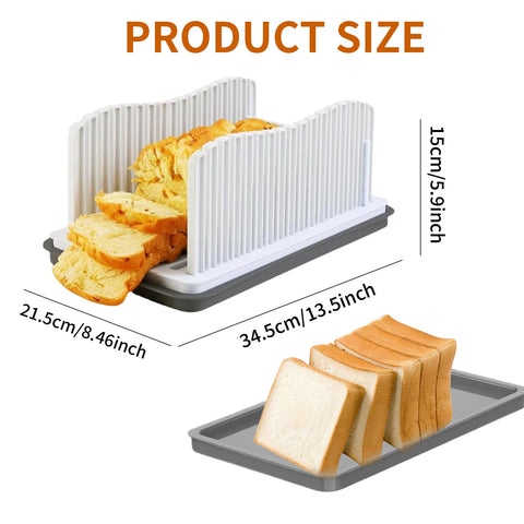 ZQZXD bagel and loaf slicing versatile helper for meals.