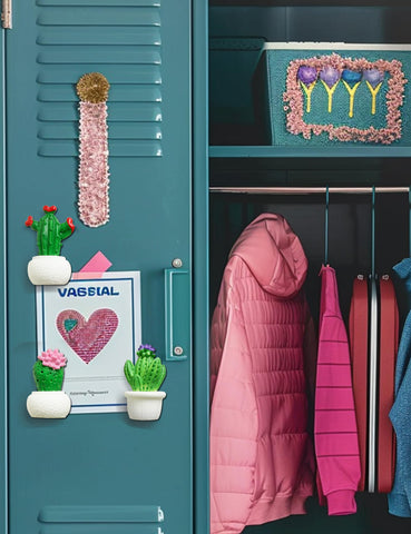 Zreal Cactus Magnets feature durable resin with lasting color.
