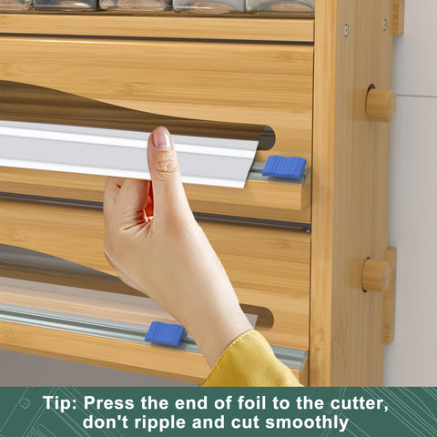 Zri Bamboo 12-inch roll compatibility ensures you can fit standard wraps