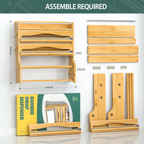 Zri Bamboo easy assembly in about 15–20 minutes with included instructions