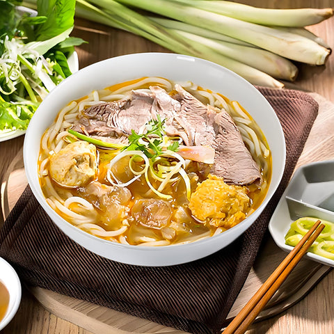 Zscera off-white large soup bowl pairs with any table setting
