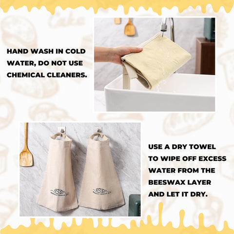 ZSHLXM two-pack bread bags for daily baking and kitchen organization.
