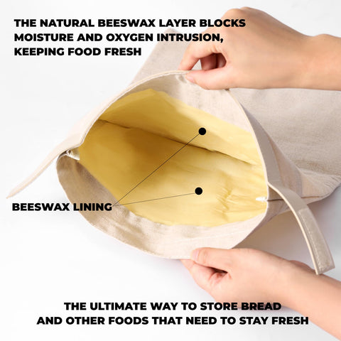 ZSHLXM 17x12 inch bread bag fits loaf sizes for homemade bread.
