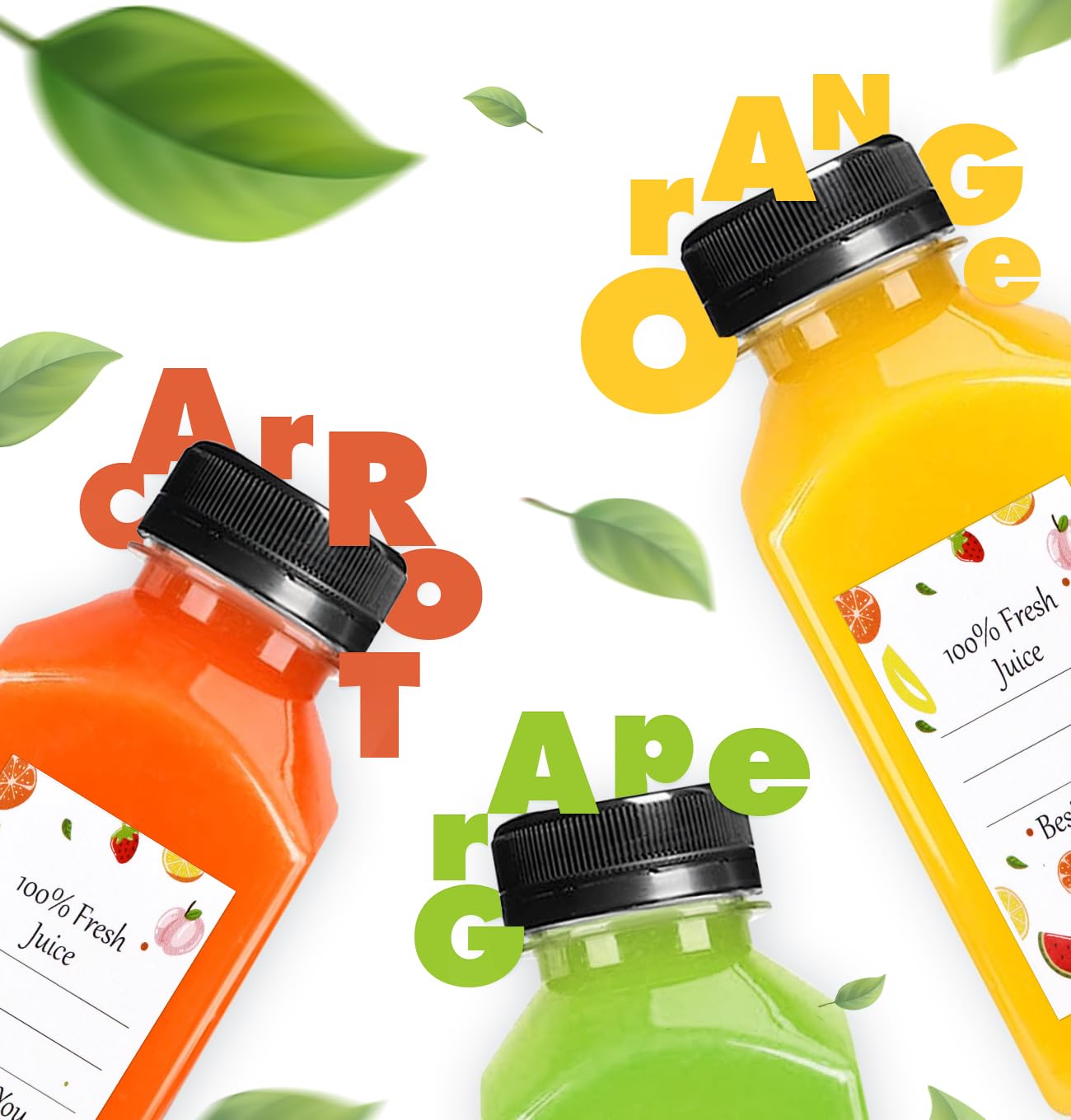 ztarraum reusable 12oz juice bottles for eco-friendly kitchens