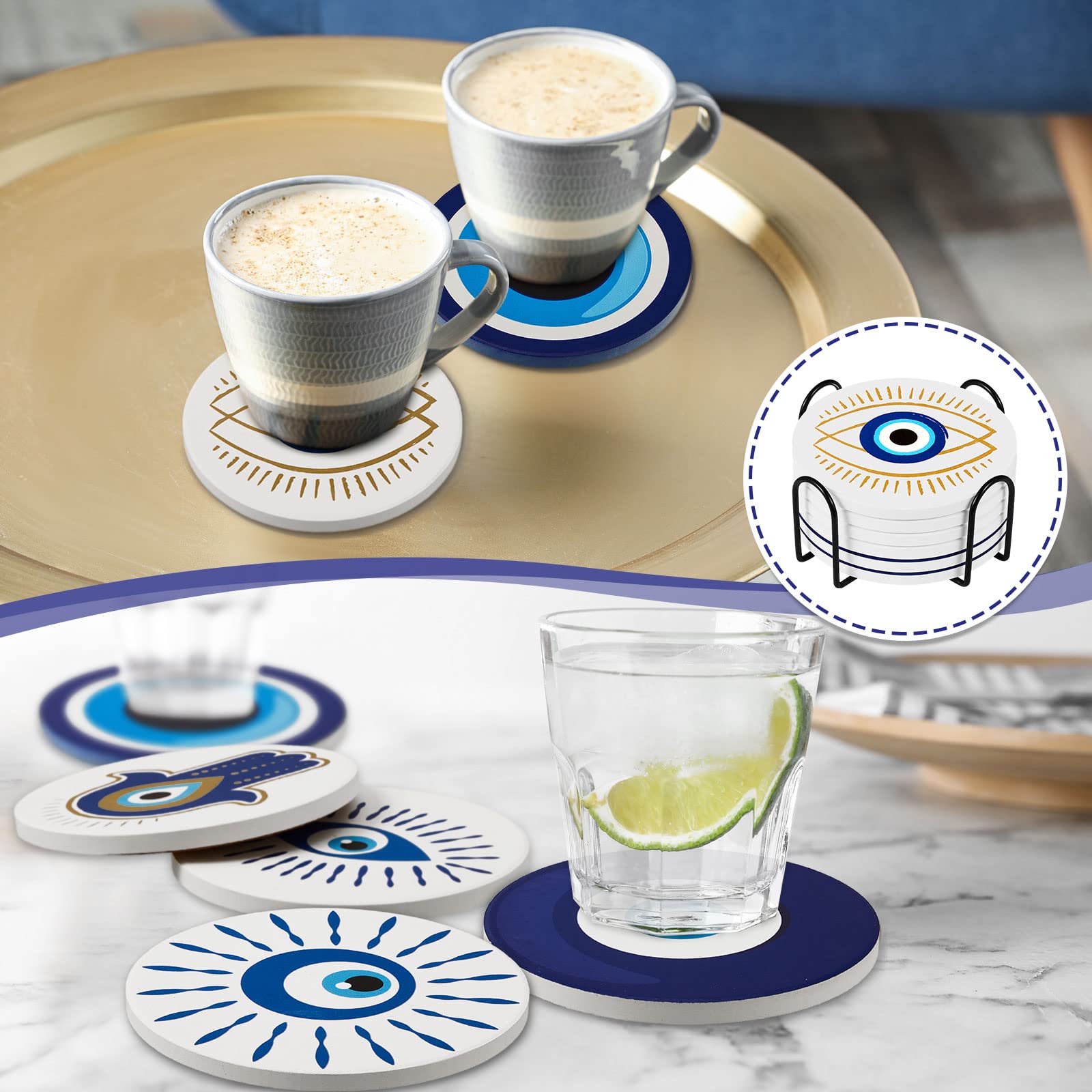 Gift-ready packaging featuring the Zubebe coaster set for gifting