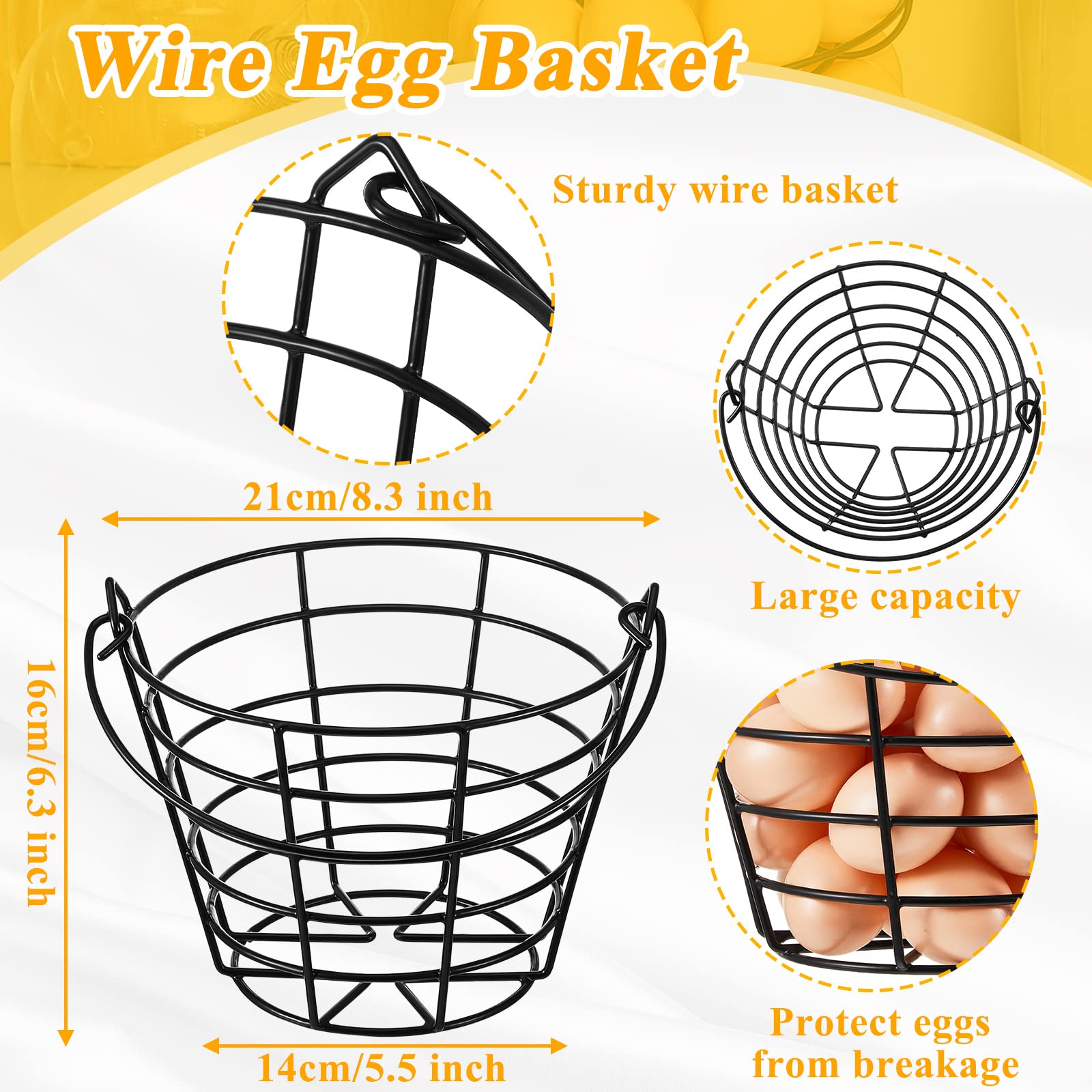 Zubebe countertop egg rack full of eggs demonstrates efficient on-hand storage.