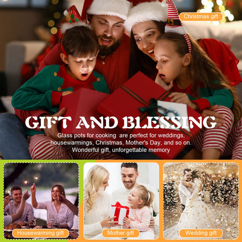 Zubebe glass pot set makes a thoughtful gift for home cooks.