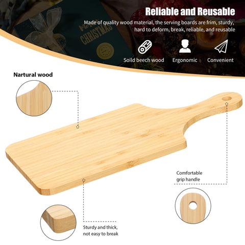 Zubebe board with hanging hole and handle for easy storage and display.