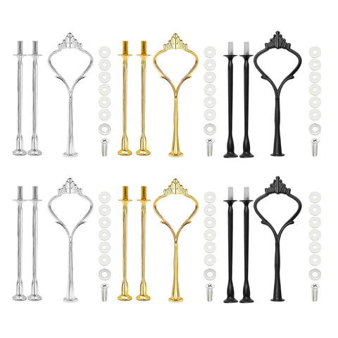 ZUDKSUY gold cake stand hardware elevates elegant tiered displays.