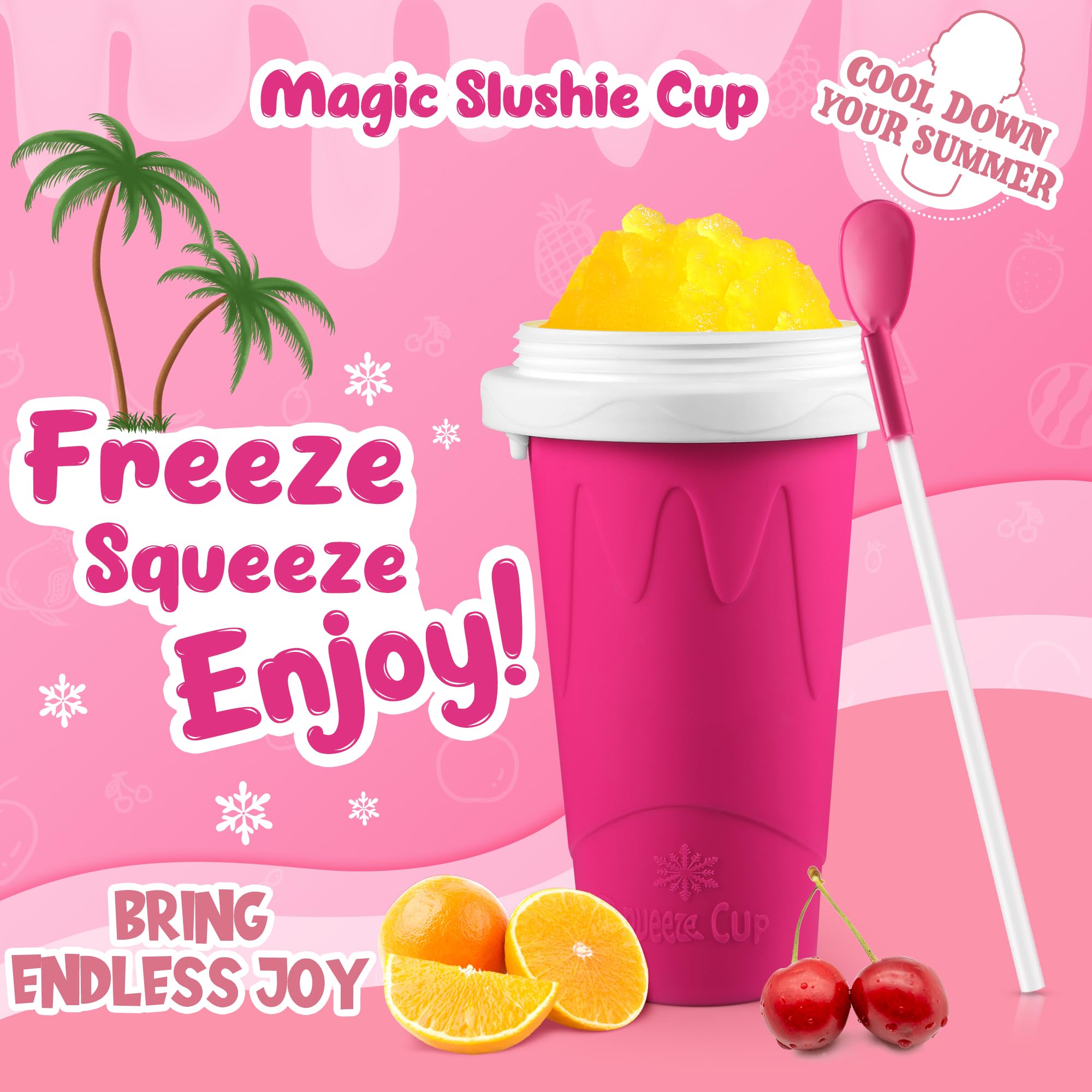 ZUGM Slushie Cup reusable design supports multiple uses