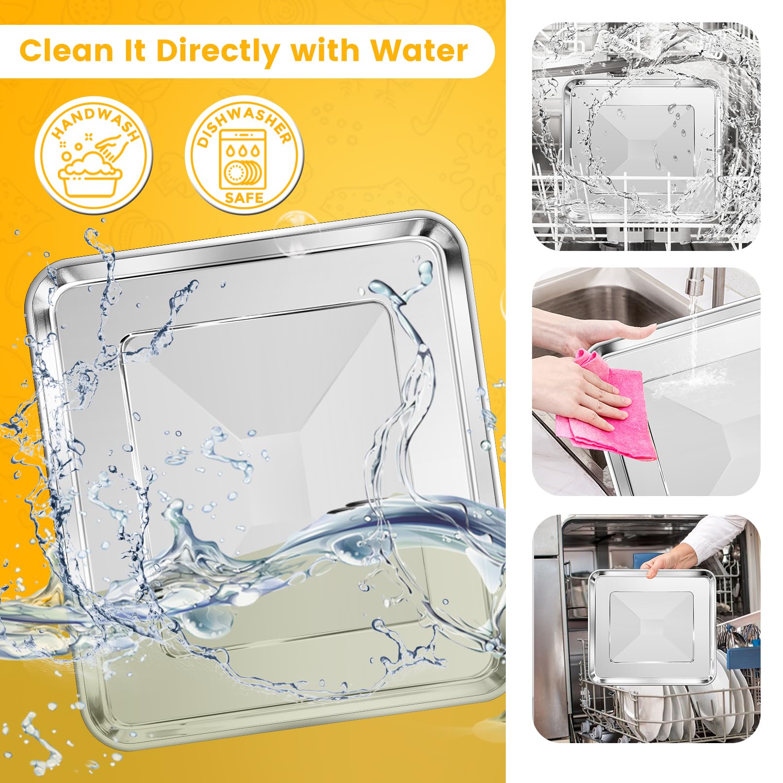 ZuKaYeHome dishwasher safe label for quick cleanup after cooking