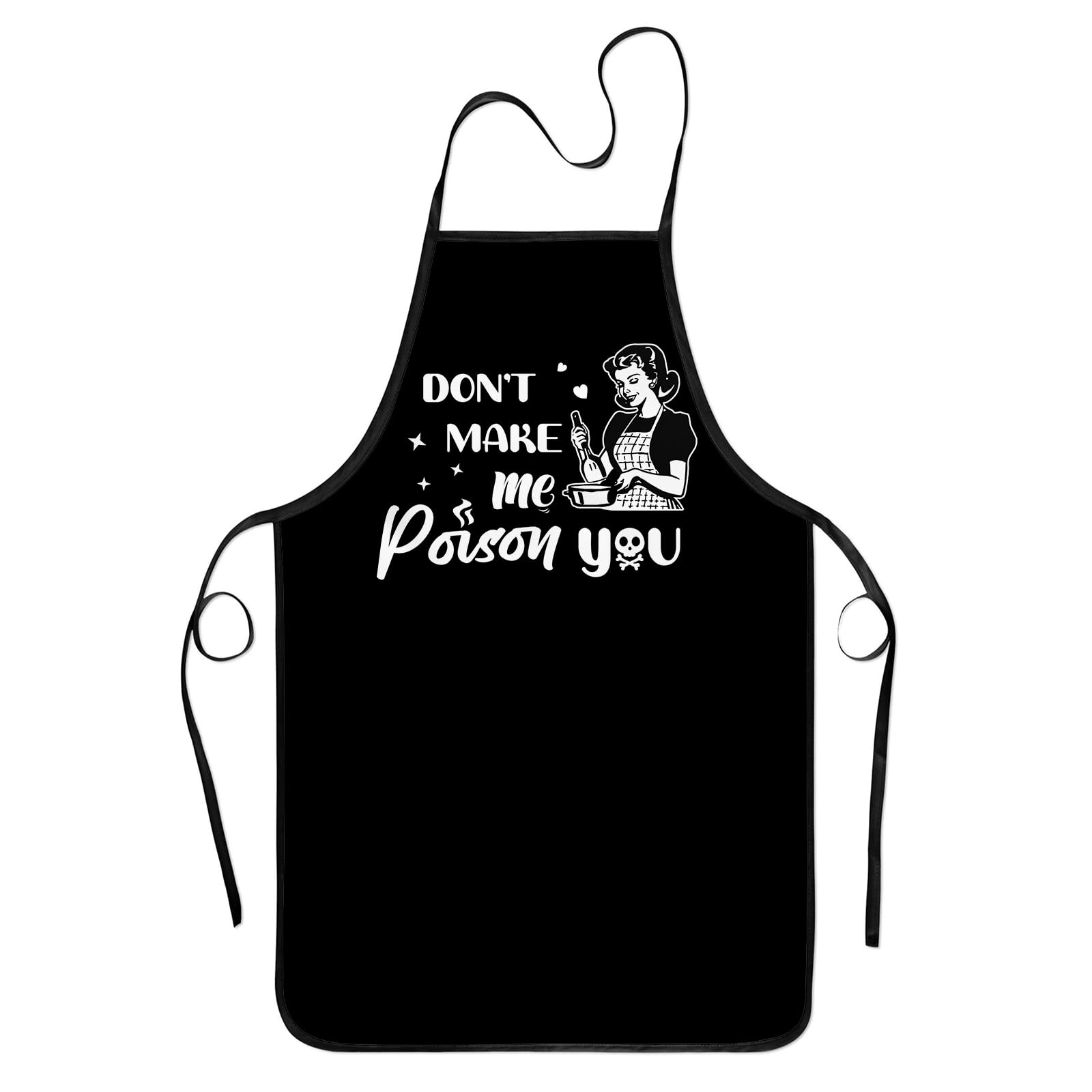 zukmvuh Funny apron for women cooking, waterproof and oil resistant.