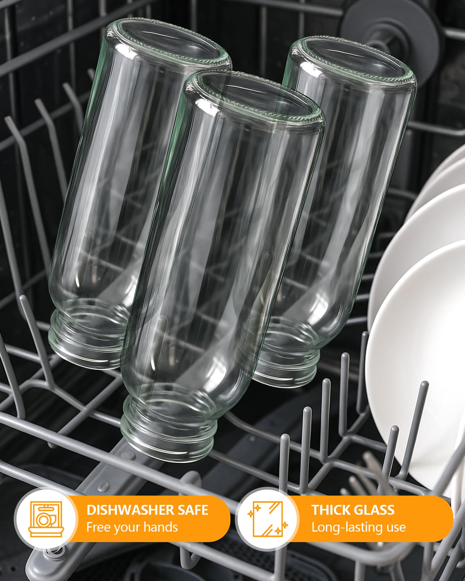 Zukro extra stainless steel lids keep bottles sealed