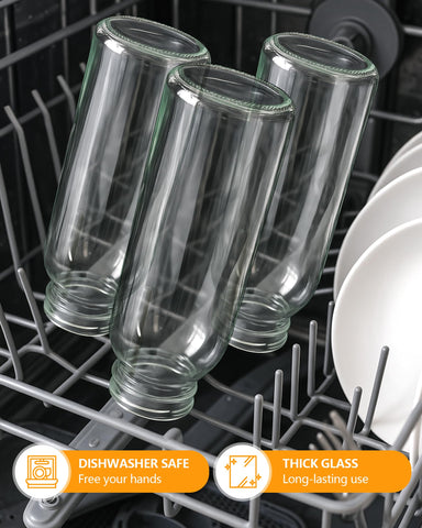 Zukro extra stainless steel lids keep bottles sealed