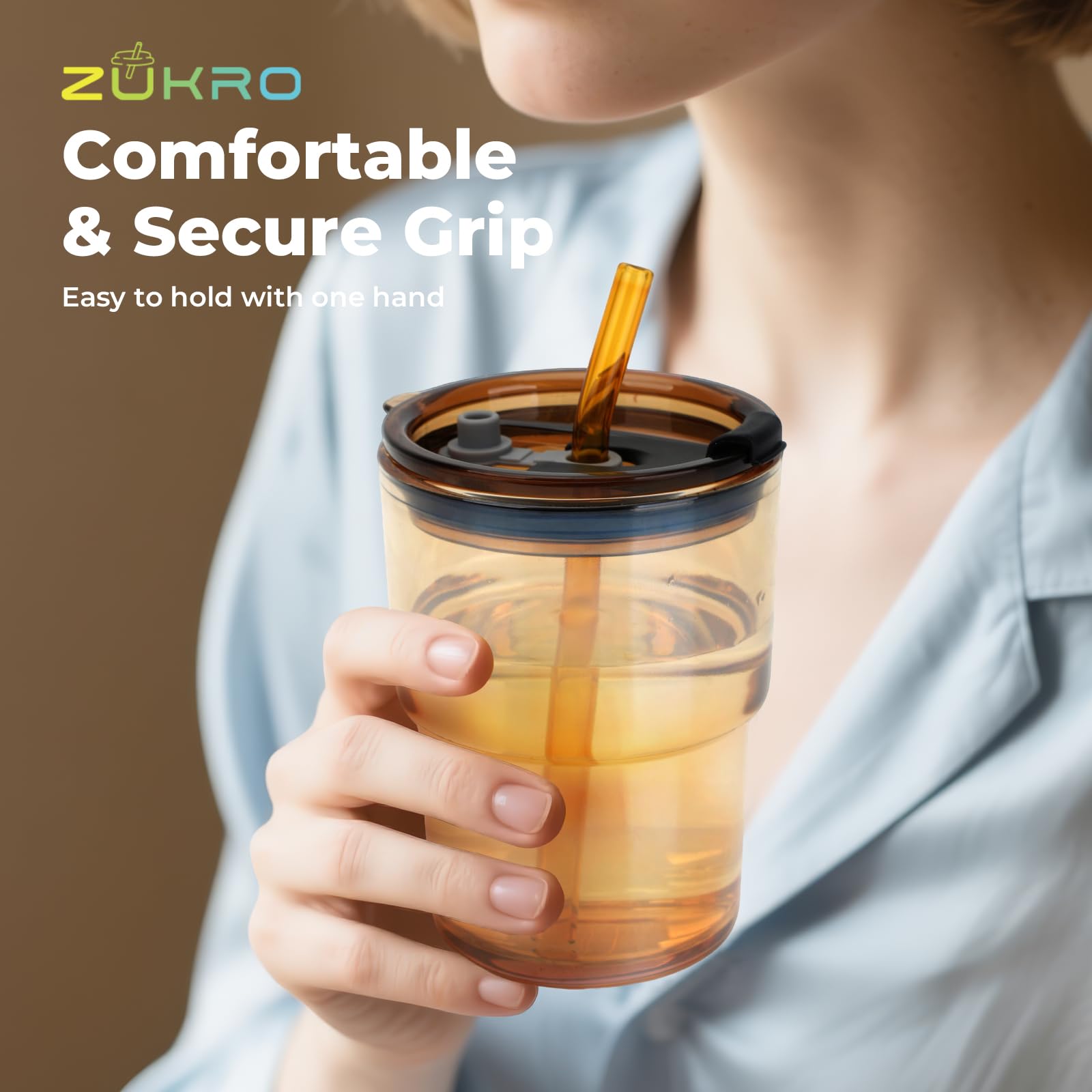 Zukro straw and cleaning brush simplify maintenance