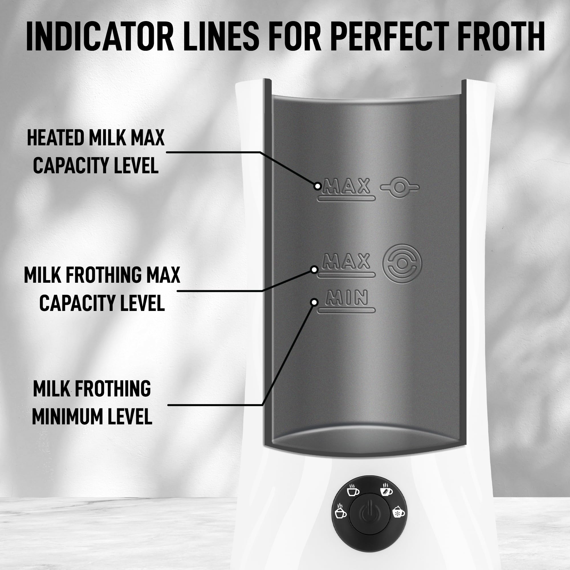 Zulay Kitchen 4-in-1 frother interior is easy to clean