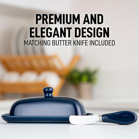 Zulay Butter Dish is dishwasher safe for quick cleanup
