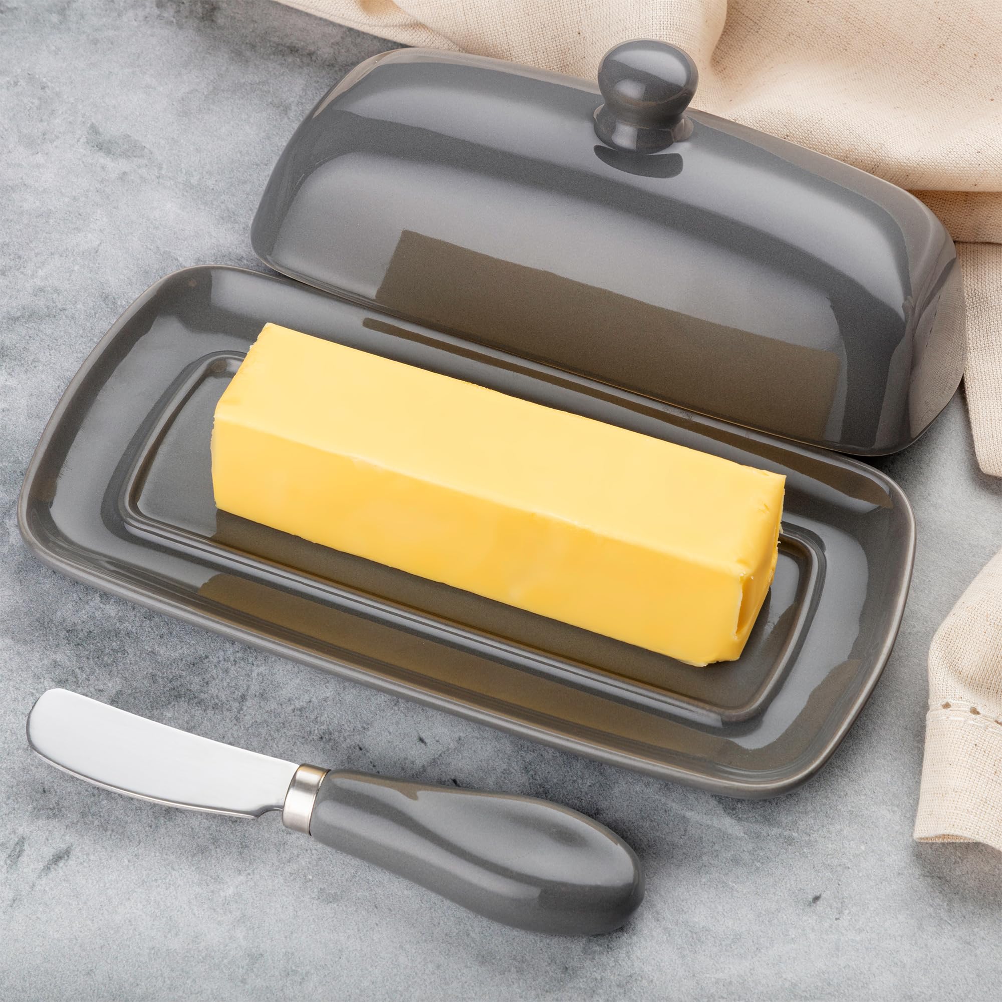 Zulay butter dish delivers an elegant gift for brunch hosts and home cooks