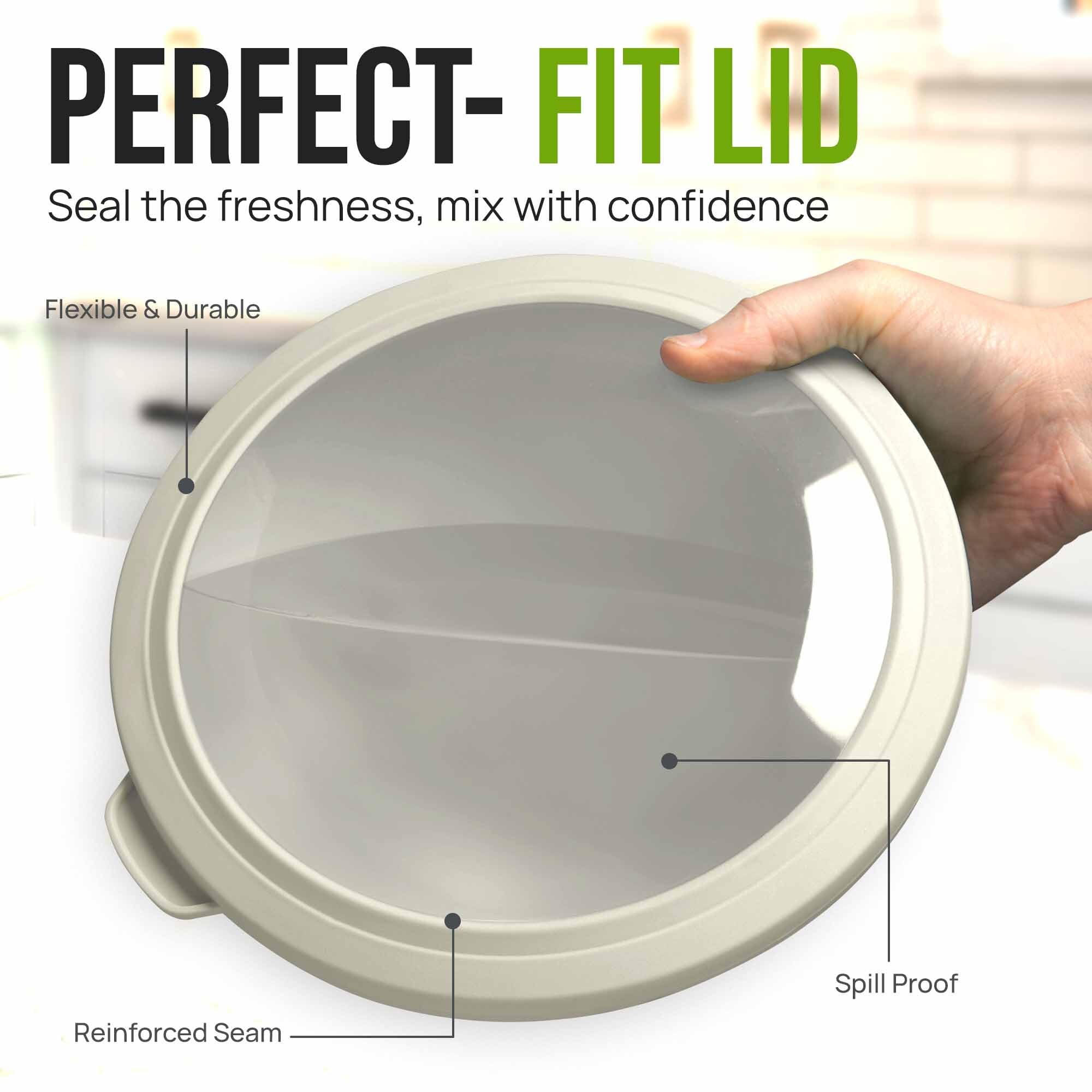 Zulay Kitchen freezer-safe bowls for batch storage