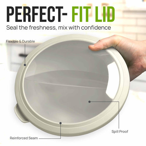 Zulay Kitchen freezer-safe bowls for batch storage