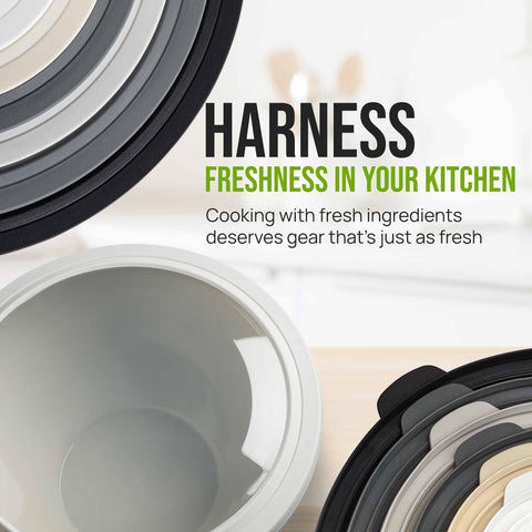 Zulay Kitchen bowls with lifetime guarantee for peace of mind
