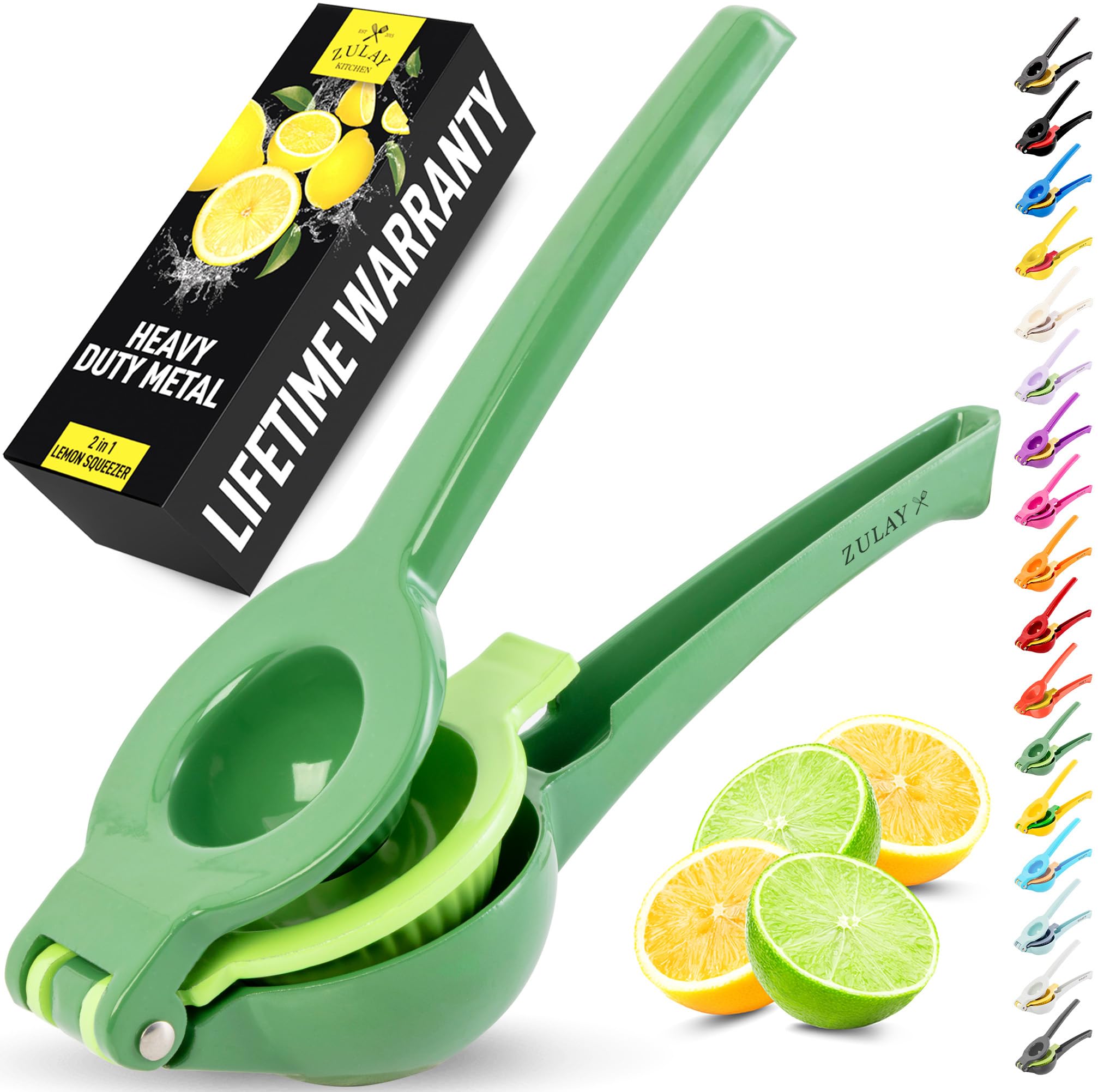 Zulay Kitchen 2-in-1 lemon squeezer bowl captures every drop for fresh juice