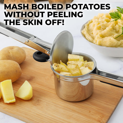 Zulay Kitchen versatile ricer can mash avocados, squash, and cauliflower for sides.