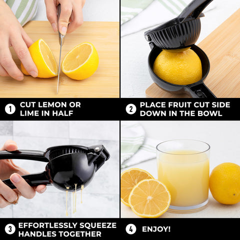 Zulay Kitchen built-in-strainer-holes keeps pulp out of drinks.