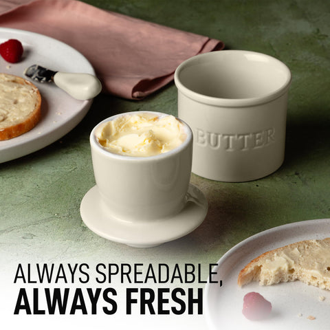 Zulay Kitchen butter knife included for smooth, easy spreading