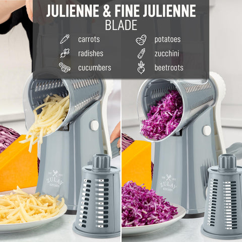 Suitable for carrots, cucumbers, potatoes, nuts, cookies, and soft cheese.