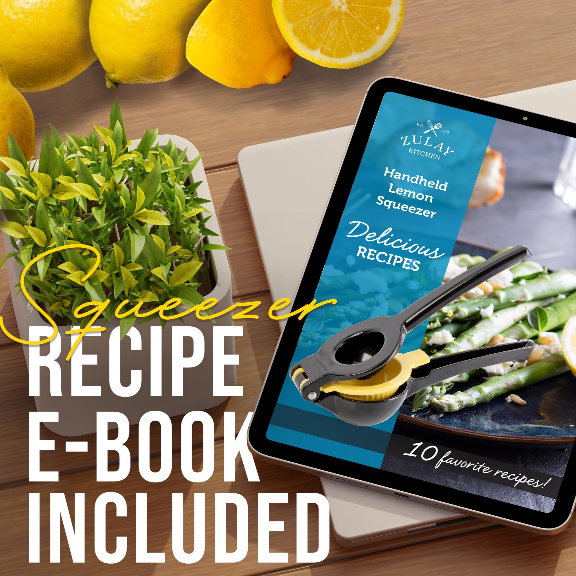 Zulay Kitchen citrus juice ready for lemonade or margarita recipes