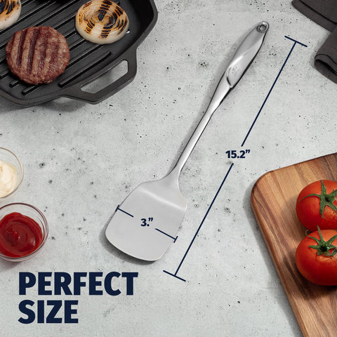 Zulay Kitchen dishwasher-safe spatula for quick cleanup after cooking