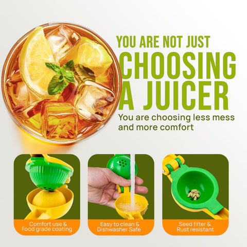 Zulay Kitchen durable aluminum juicer with food-grade coating for longevity