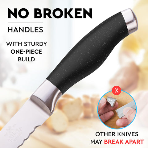 Zulay Kitchen durable stainless steel build for everyday kitchen use.