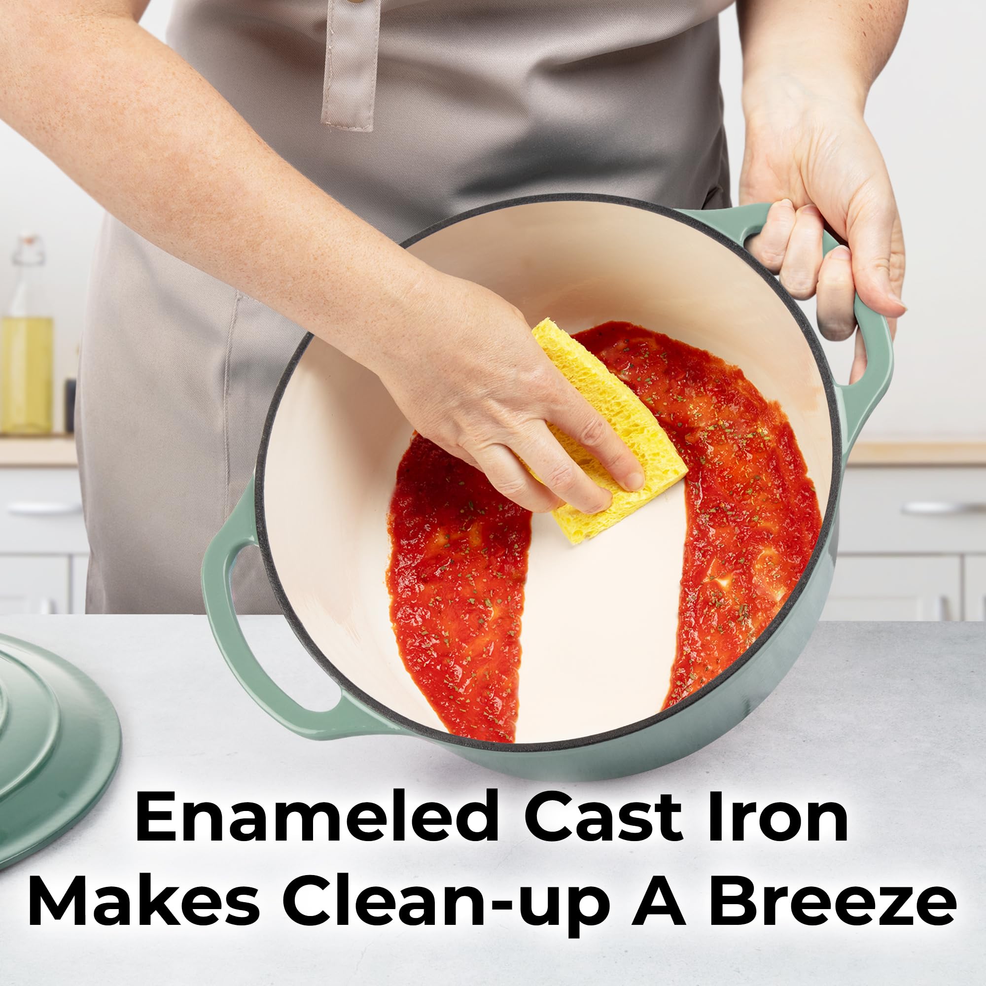 Zulay Kitchen bread baking scene with Dutch oven and golden crust
