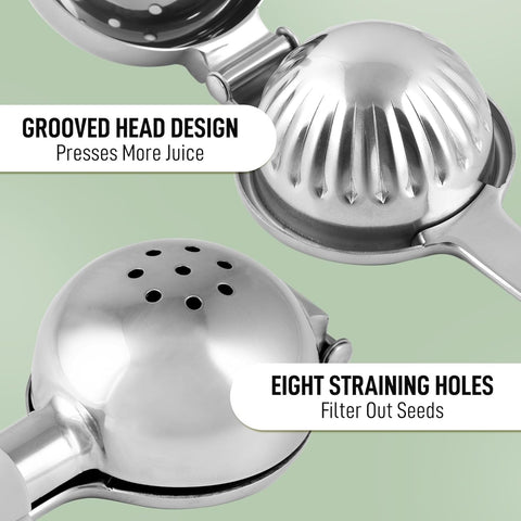 Zulay Kitchen ergonomic-citrus-press handles reduce strain during long squeezing sessions.