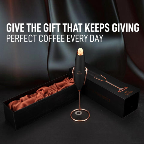 Zulay Kitchen Executive Series gift box showcases a perfect present for coffee lovers.