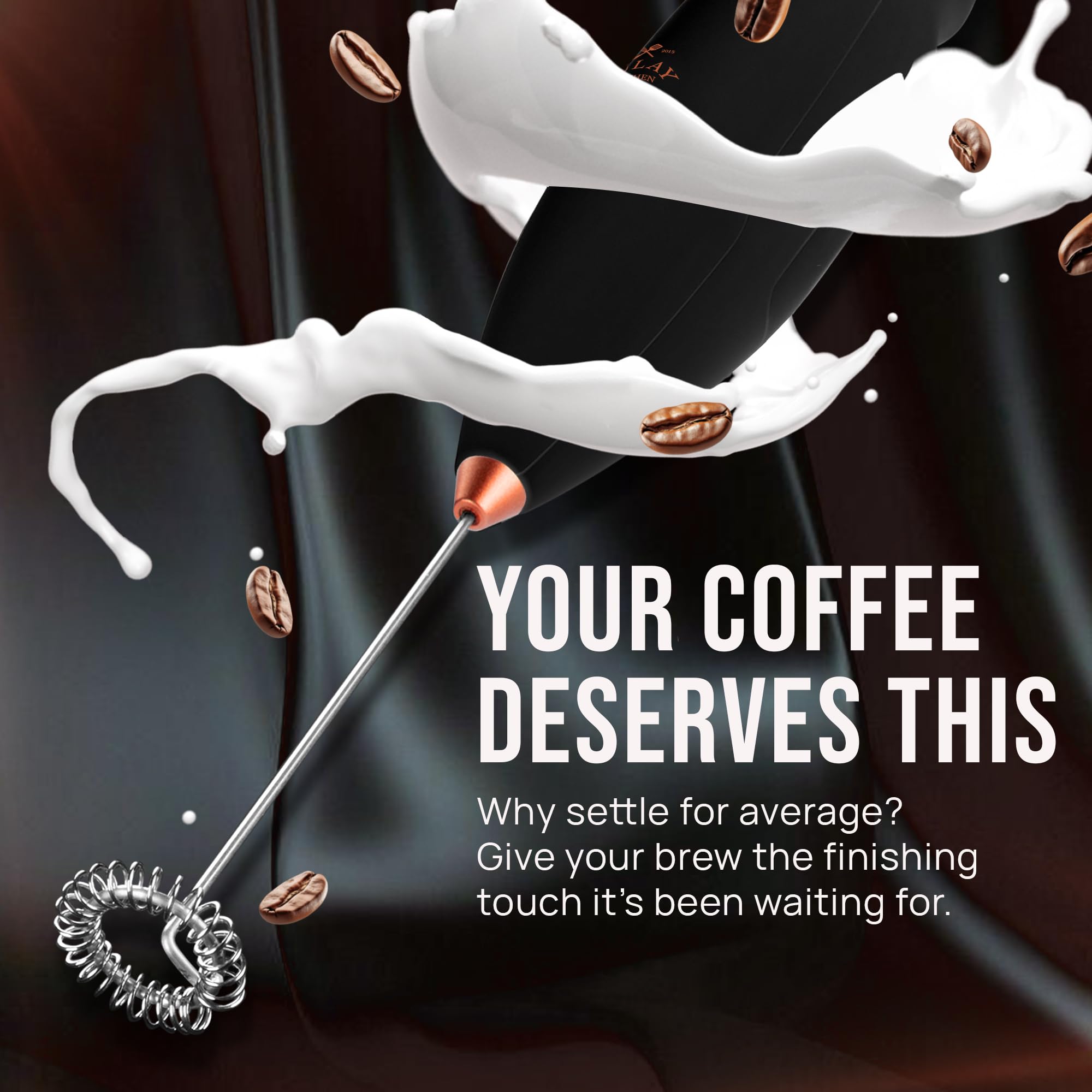 Zulay Kitchen Executive Series luxurious finish complements compact handheld design.