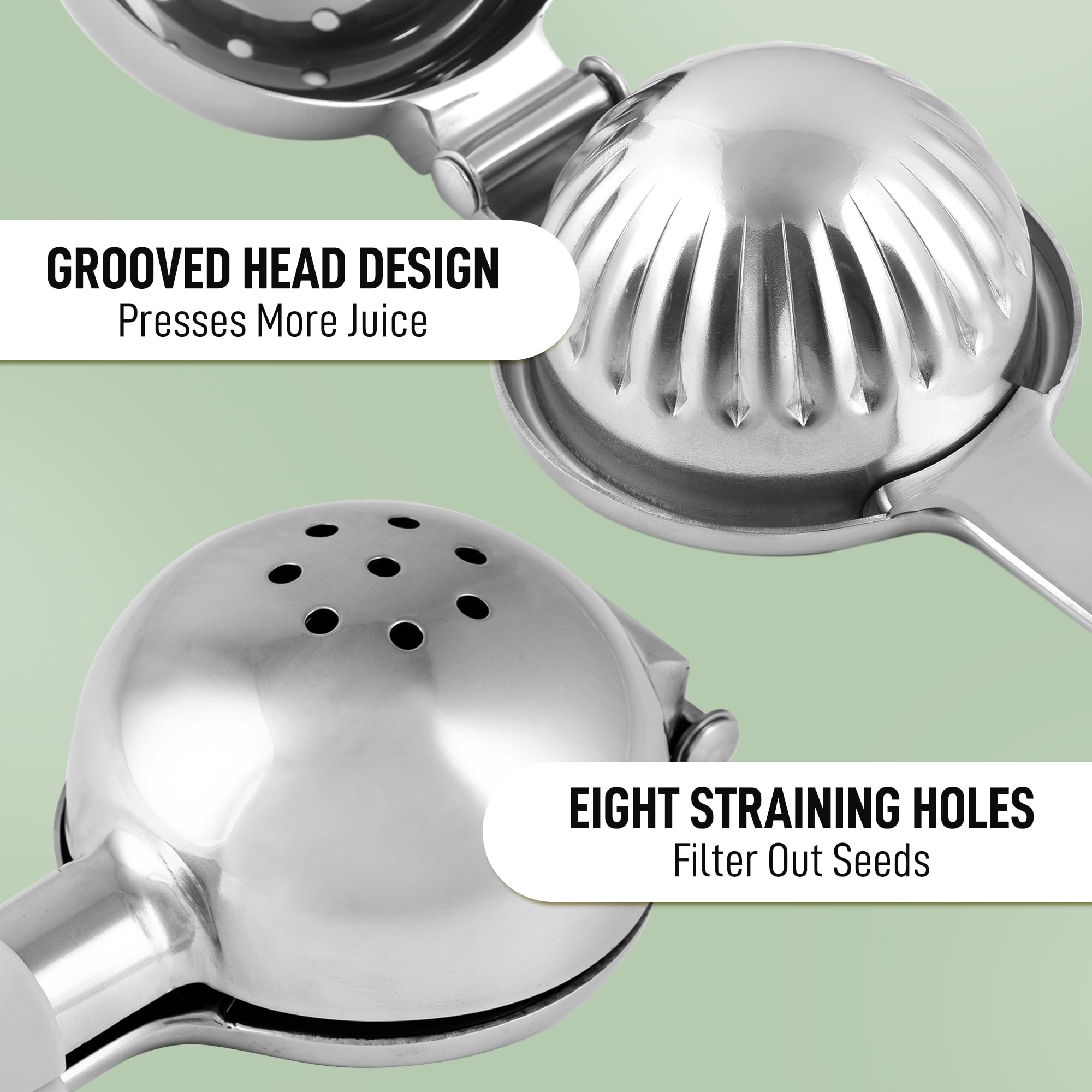 Zulay Kitchen extra large lemon squeezer is dishwasher safe for quick cleanup