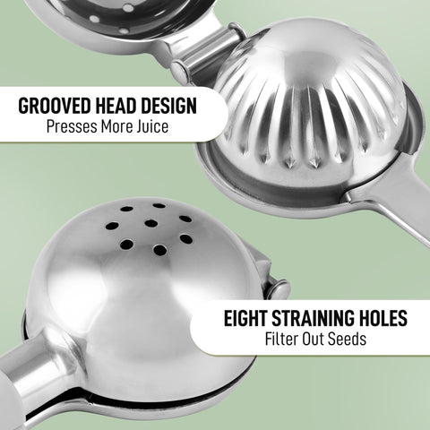 Zulay Kitchen extra large lemon squeezer is dishwasher safe for quick cleanup