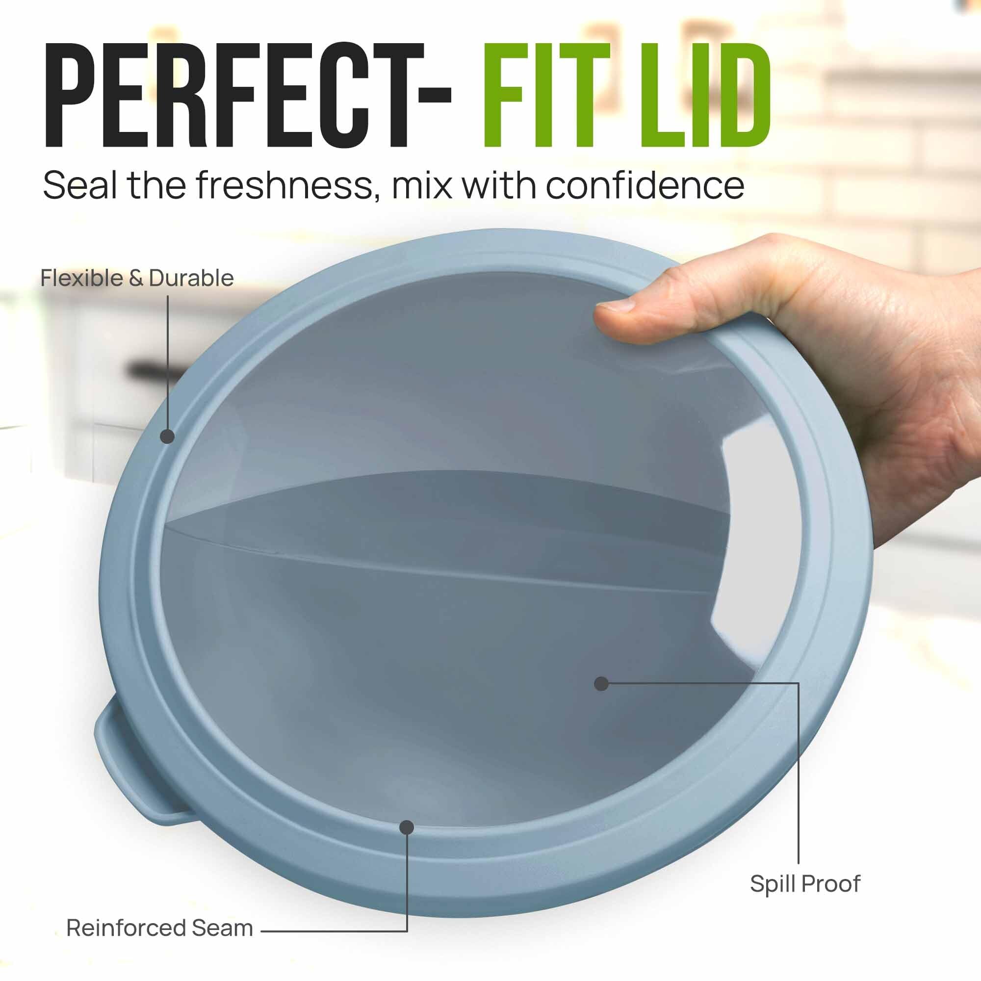 Zulay Kitchen freezer safe bowls for convenient leftovers storage