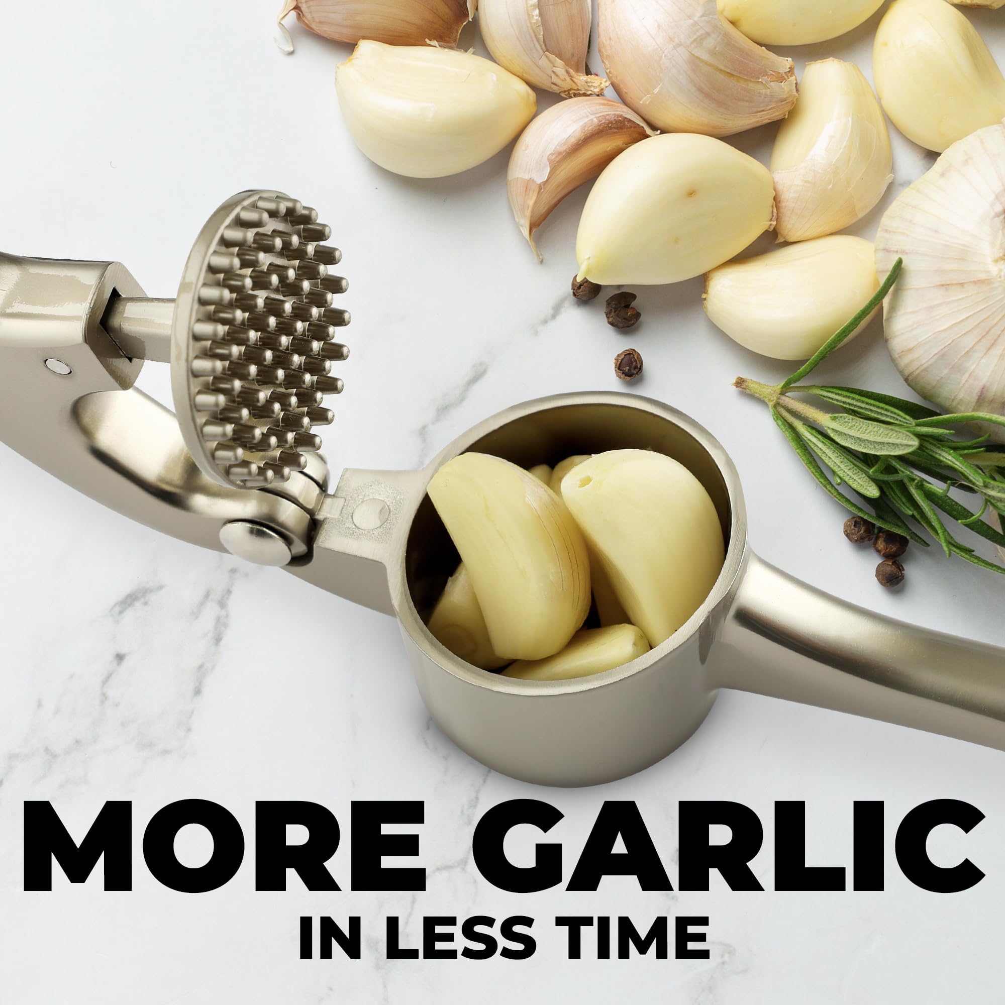 Zulay Kitchen top-rack safe press for simple maintenance.